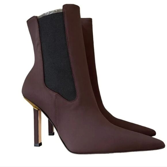Good American Neoprene Kickstand Heel Bootie - Picture 1 of 9